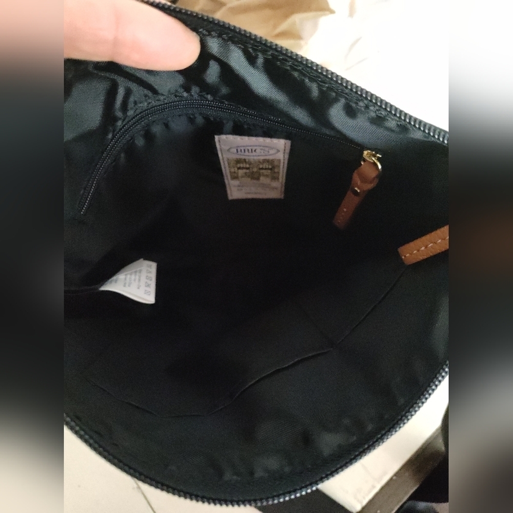 Bric's Black Nylon Travel Crossbody Bag - Picture 5 of 6